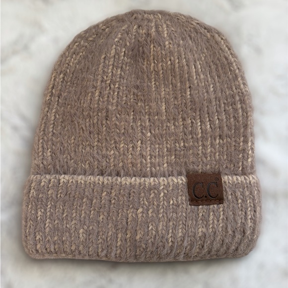 C.C Accessories - C.C Tan Knit Beanie